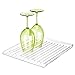 InterDesign Forma Houseware, Kitchen Dish Drain Board for Pots, Pans, Glasses, Bowls - Clear