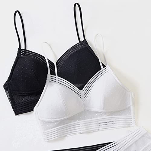 Generic 2 Pcs BH für Tiefen Rückenausschnitt Damen Spitzen BH Push Up Sexy U-förmiger Lifting-BH Komfort Bralette Ohne… – Bild 4