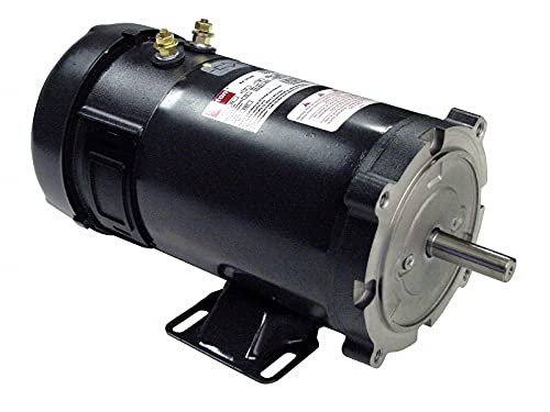 Dayton 3/4 HP DC Permanent Magnet Motor Permanent Magnet DC, 1800 Nameplate RPM 12VDC Voltage 56C Frame - 6ML04