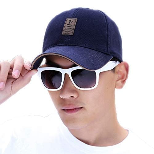 Image of rytoria Combo 3 Pcs Cap for Men and Women Unisex Cotton Caps Adjustable Strap Free Size Summer Sports Cricket Gym Dance