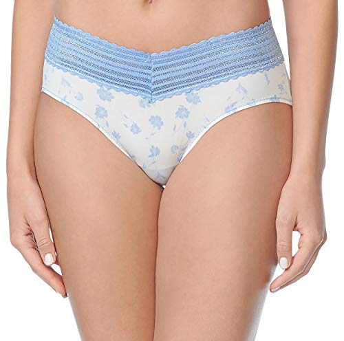 Image of Warner's womens No Pinching No Problems Dig-free Comfort Waist With Lace Microfiber Hipster 5609j