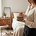 Mele & Co. Passage Round Travel Jewelry Case for Fashion & Travel– Mocha Vegan Leather