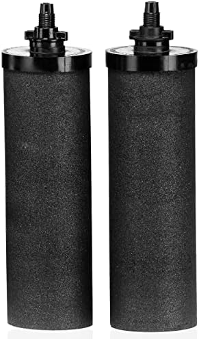 Phoenix Gravity Carbon Filter Cartridges Replacement for Gravity Fed Stainless Steel Drinking Water Filters and Compatible with Berkey Purification - Pack of 2