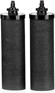Phoenix Gravity Carbon Filter Cartridges Replacement for Gravity Fed Stainless Steel Drinking Water Filters and Compatible with Berkey Purification - Pack of 2