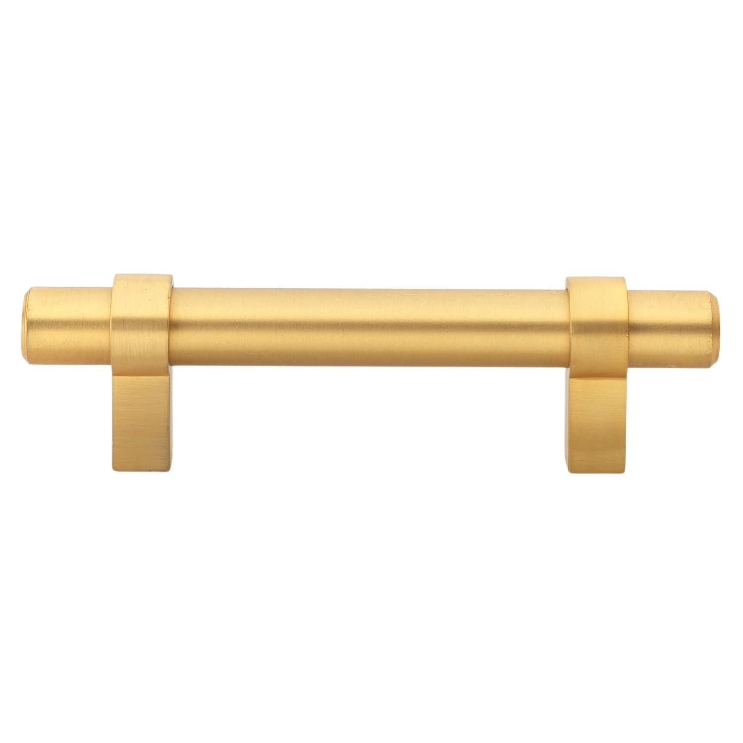 Tirador armario de oro satinado GlideRite con centro de 3 pulgadas