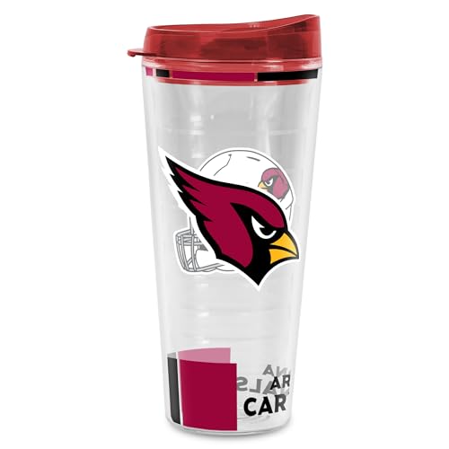 Image of Rico Industries NFL Football Double Wall Classic 16oz Or 20oz Tritan Tumbler W Lid