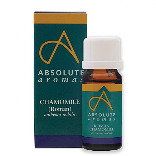Absolute Aromas Römisches Kamillenöl ätherisches Öl 10 ml - 100% rein, natürlich, vegan, unverdünnt und frei von Tierversuchen - Zur Verwendung in Diffusor- und Aromatherapie-Mischungen Cover