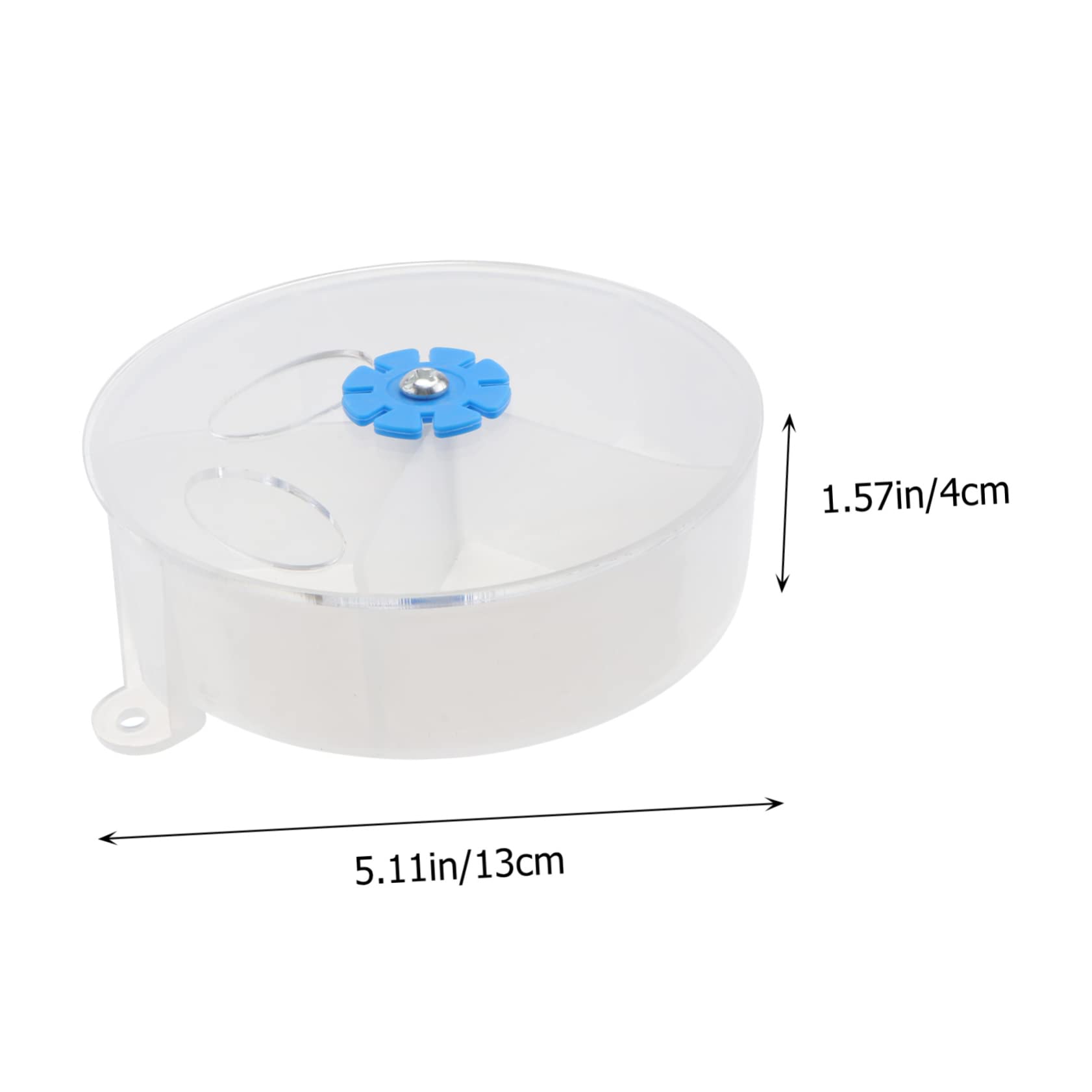 TOYANDONA Foraging Ball Toy for Parrots Bird Toys Pet Puzzle Bird Feeding Box Compartment Food Random Style - image 2
