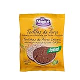 Santiveri - Noglut Leche Chocolate Arroz Panqueques - Paquete de 2