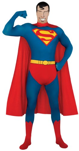 Costume seconda pelle Superman™ adulto Small