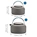 0.8L/1.4L Weight Aluminum Teapot Kettle Coffee Pot for Camping Hiking Backpacking