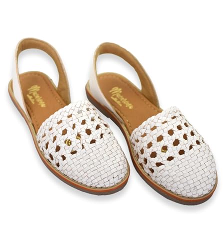 Image of Macarena Collection Womens Shoes Leather Sandals for Women | Huarache Handmade Mexican Sandals Women | Comfortable & Stylish Womens Sandals 2340