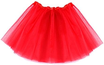 falda roja tutu
