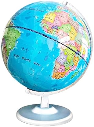 Selcouthlie 人気の製品 23cm Ledルミナスグローブメタルブラケット昼と夜の地球儀世界地図 科学的調査 学校教育に適用