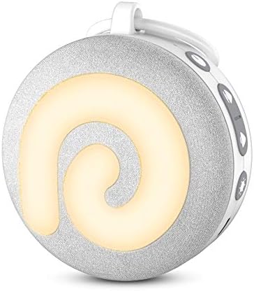 Dreamegg D11 Protable White Noise Machine for Baby mit Nachtlicht, USB-C | 21 Beruhigende Klänge, 30/60/90 Min. Timer, Weißes Rauschen Gerät, Baby Erstausstattung Neugeborene, Baby