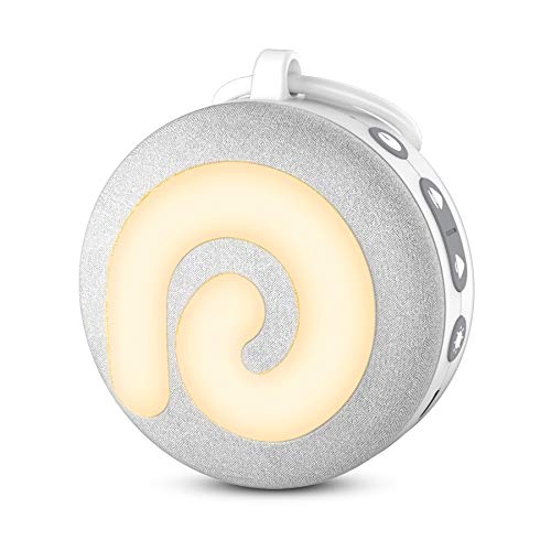 Dreamegg White Noise Machine Baby – D11 zasypianie pomoc dla niemowląt, biały szum, 11 pluszaków muzycznych i światłem
