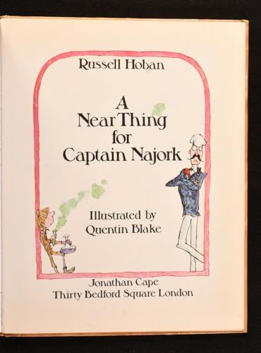 A near thing for Captain Najork 0224011979 Book Cover