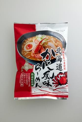 北海道かに風味味噌らーめん90ｇ×6袋