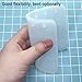Markeny 3 Pieces Notebook Cover Resin Casting Molds for A5 A6 A7 for Notebook Epoxy Resin DIY
