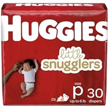 Huggies Supreme Little Snugglers, Preemies, 120 4 PACKS of 30