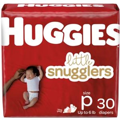 Image of Huggies Supreme Little Snugglers, Preemies, 120 (4 PACKS of 30)