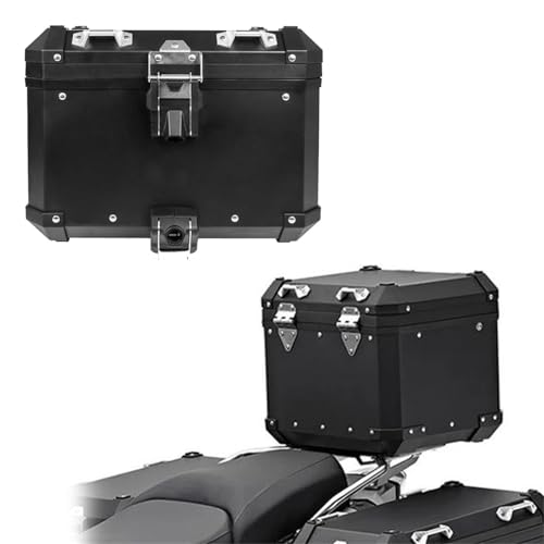 �o�C�N�p���[�{�b�N�X R1200GS LC 2013-2020 R1250GS ADV 2019-2020 �I�[�g�o�C�p�A���~�����A���Q�b�W�{�b�N�X���[�g�����N�X�[�c�P�[�X�g�b�v�P�[�X�A�N�Z�T���[(Black,45l)