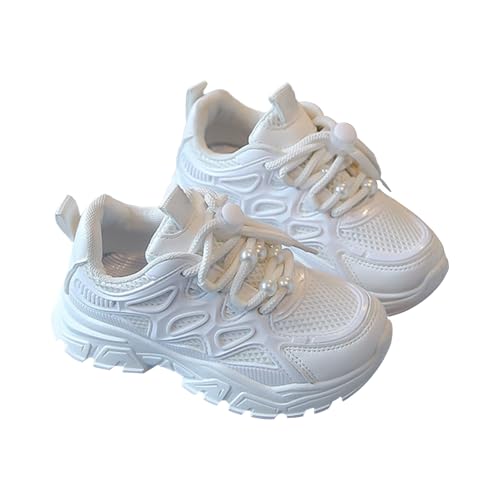 Boys Girls Sneakers Lace up Kids Walking Running Shoes Non Slip Lightweight Athletic Tennis School Daily Sports Shoes for Little Big Kid