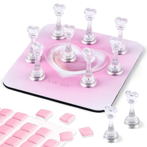 Soporte Magnético para Uñas Postizas con 10 Soportes miniatura 1