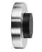 Produktbild Odin Wandtürstopper "Hat" Türstopper Türpuffer Gummipuffer Stopper aus Edelstahl mit Gummiaufsatz, Tiefe: 20 mm, Ø 60mm