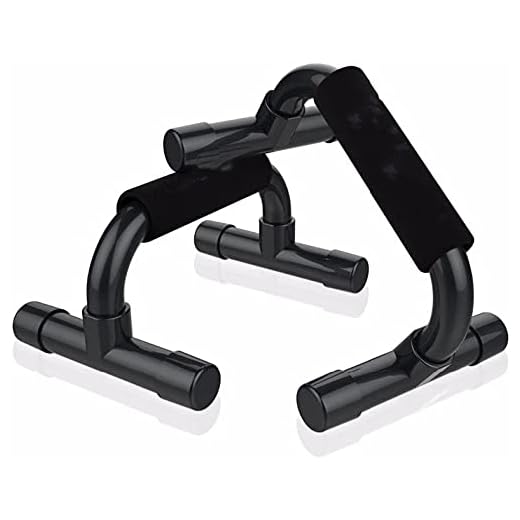 WXFCAS 1 par push up bar stativ i-typ handtag fitness förstörelse gym hemmuskel träning träning pushup står (färg: svart, storlek: en storlek) (Color : Black, Size : One Size)