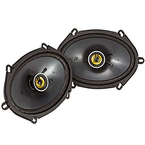 KICKER CS Series CSC68 6 x 8 Inch Car Audio System Speaker, Black (2 Pack) by KICKER - Used condition - US$78.36