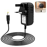 15W Power Supply Charger for Alexa Echo Dot 3rd 4th 5th Gen Dot with Clock Dot Kids Edition 12V 1.25A Power Cord Adaptor for Echo Show 5 (1st & 2nd Gen) Spot Pop Fire TV Cube UK Plug, Black - Image 8