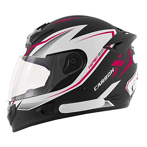 Capacete Mixs MX2 Carbon Fosco 58 Rosa