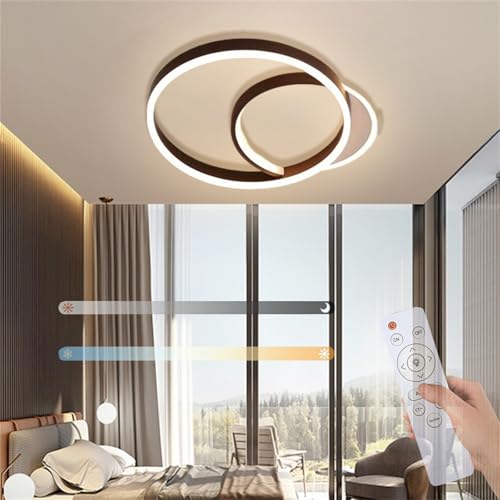 Lampe de plafond avec télécommande pour l'ambiance du salon