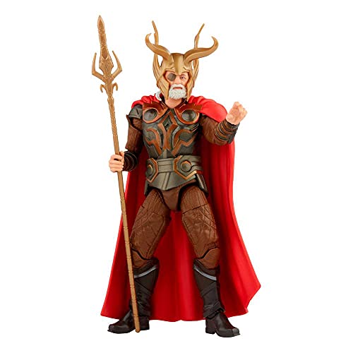 Hasbro Marvel Legends Series 6-inch Scale Action Figure Toy Odin, Infinity Saga Character, Premium Design, Figure and 4 Accessories