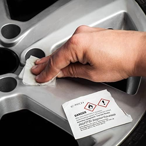 ETECH Complete Alloy Wheel Refurbishment Repair Kit Silver AWKIT