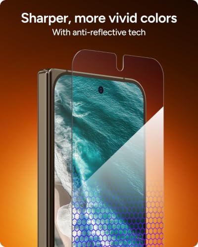 Image of ZAGG XTR5 Google Pixel 11 Pro Fold Screen Protector (Front Screen Only) | 11x Stronger Impact Protection, Sleep Better Eyesafe Blue Light Filter, Anti-Reflective, InvisibleShield, Easy Installation