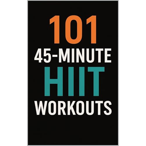 101 45-Minute HIIT Workouts Audiolibro Por Erik Myers, Dominique Myers arte de portada