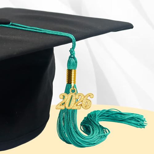 Image of GraduationMall Single&Multiple Color Graduation Tassel with 2026 Year Charm 9 inch