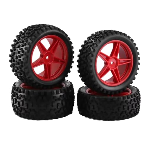 RCJ[̃^CƃzC[ For HSP 94107/94166 For Tamiya For Wltoys 144001 1:10 ^CzC[Zbg | RSϖՐS^C + ABS | RCIt[hJ[(Red)
