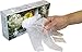 The Safety Zone GDPE-LG High Density, Polyethylene Disposable Gloves, Large, Clear (Case of 10000)