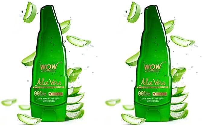WOW Skin Science Aloe Vera Multipurpose Beauty Gel for Skin and Hair, 250 ml (Pack of 2)-image-19