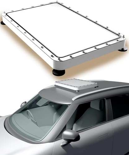 Flat Mount Low Profile Starlink Halterung mit magnetischen Füßen, Starlink Autodach-Montage-Kit ohne Bohren für Starlink Gen 2