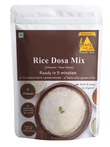 Taste for Life Rice Dosa Mix 200g (B0BL3MHW9R) Amazon Price History, Amazon Price Tracker