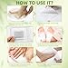 VDDO Deep Cleansing Foot Pads for Better Sleep & Foot Care with Vinegar & Ginger | Premium Natural Bamboo Patches | Japanese Organic Feet Pads | 10 Count Pack