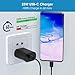 Super Fast Charger Type C, 25W PD USB C Wall Charger Fast Charging with 10FT Long Type C Charger Cable for Samsung Galaxy S25/ S24/ S23/ S22/ S21 Plus/Ultra/ Note20