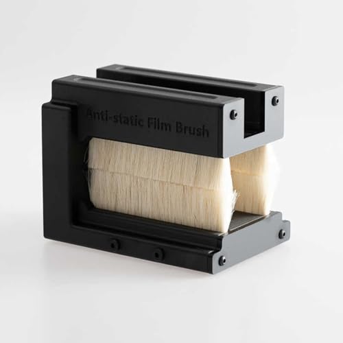 Kit de eliminación de polvo antiestático para película negativa, cepillo de iones y limpiador de membrana, elimina eficazmente el polvo y la estática para escanear y copiar películas