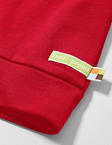 loud + proud Kapuzenjacke, GOTS Zertifiziert