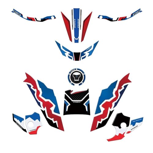 Autocollant Réservoir Africa Twin 1100 Voyage Trail Protection Résine
