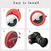 echinff Silicone Case with 3M Strong Adhesive Sticker, 4 Pack Protective Case for Apple Air Tags for Sticking On Tv Remote Headphones Luggage Laptop Camera Bike